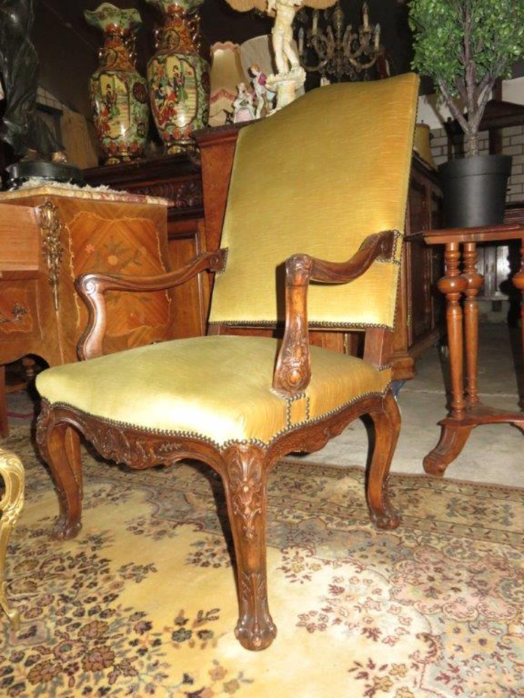 030918 222 French Louis Seize Armchair Sofasets Chairs