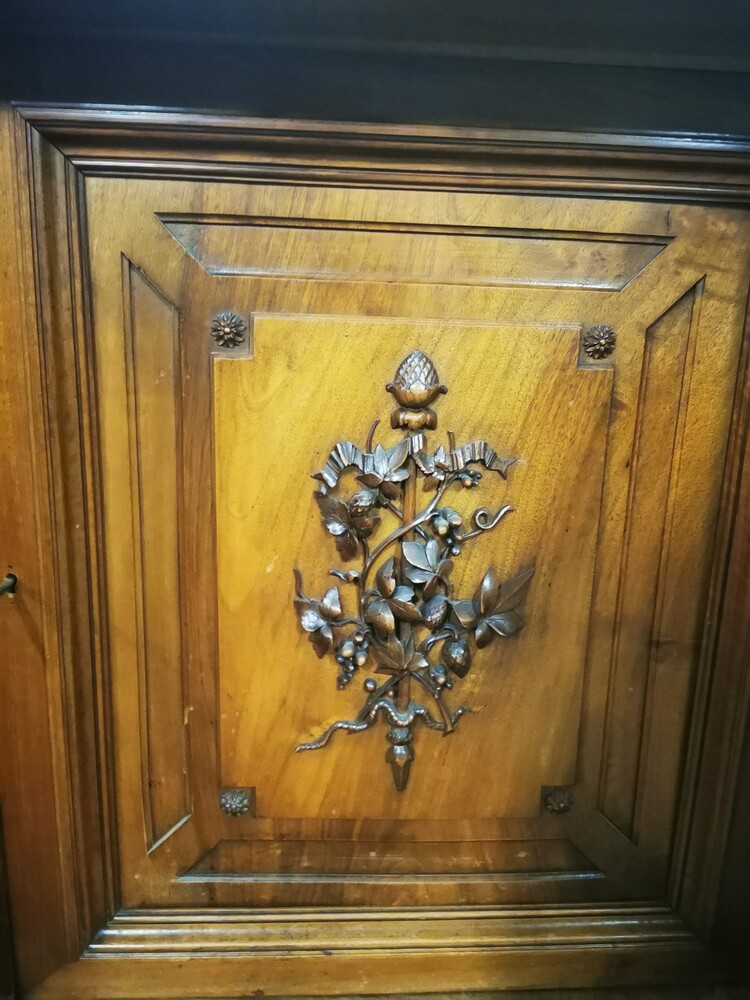 Beautiful Henri Deux dresser, walnut 