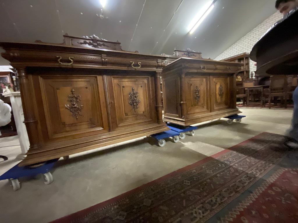 Beautiful Henri Deux dresser, walnut 