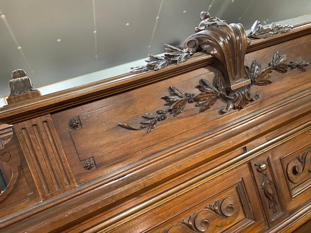 Beautiful Henri Deux dresser, walnut 