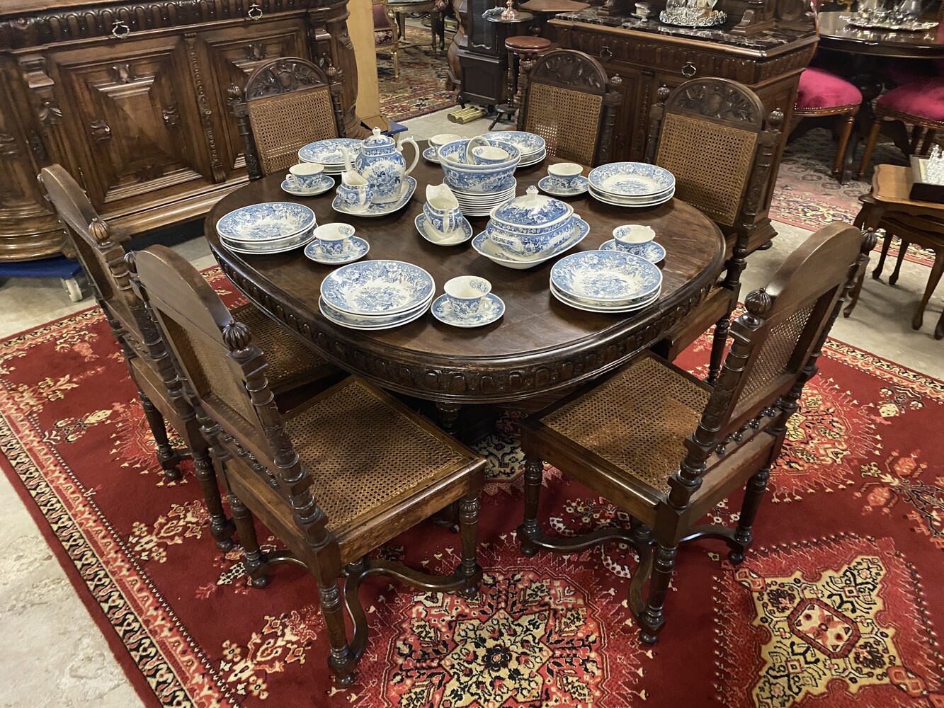 Complete French diningroom