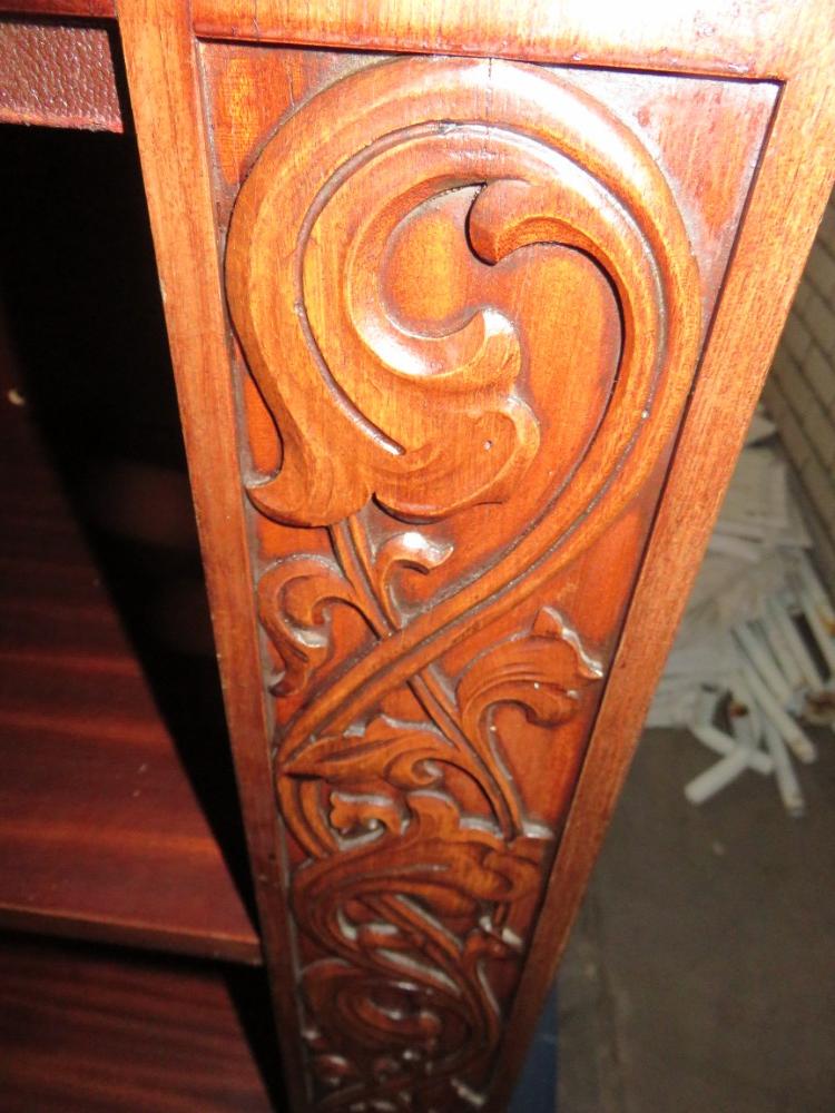 Dutch mahoghony bookcase