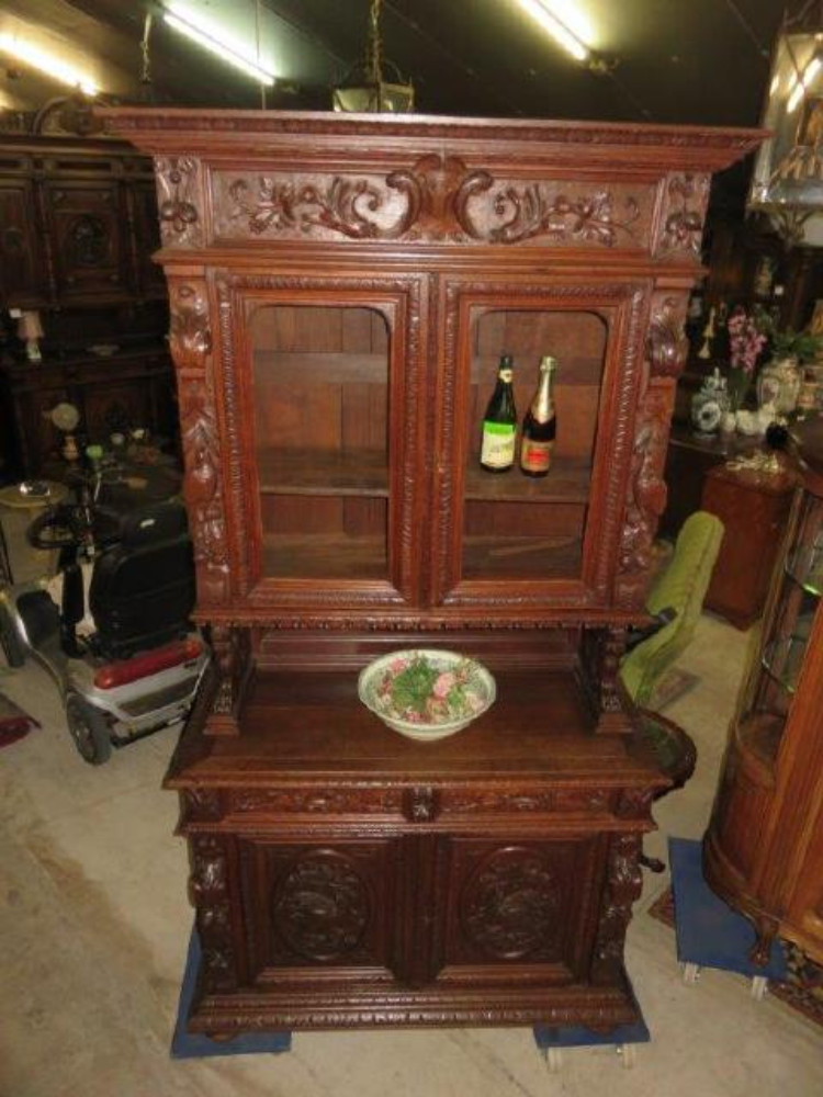 French hunting cabinet very nice