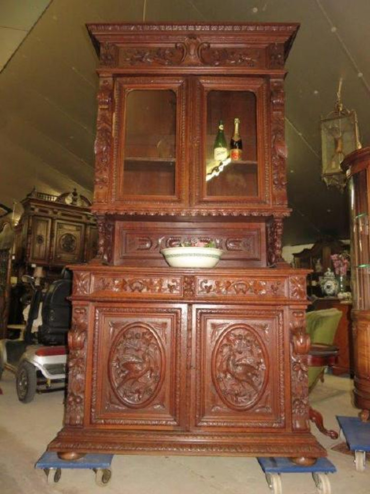 French hunting cabinet very nice