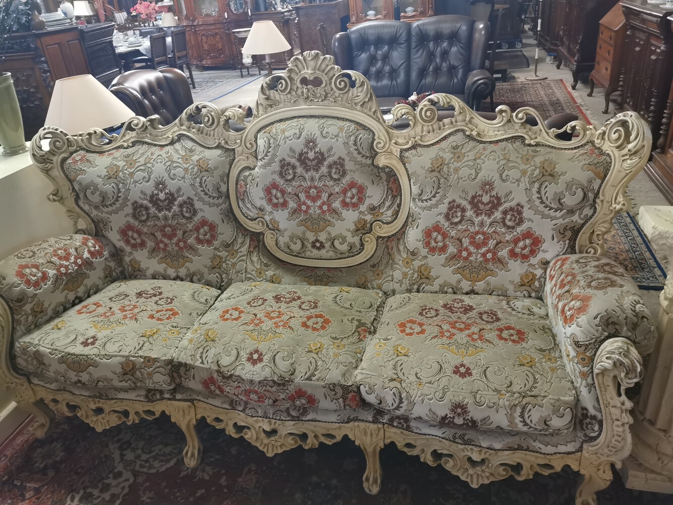 italian baroque sofaset III excelent condition 