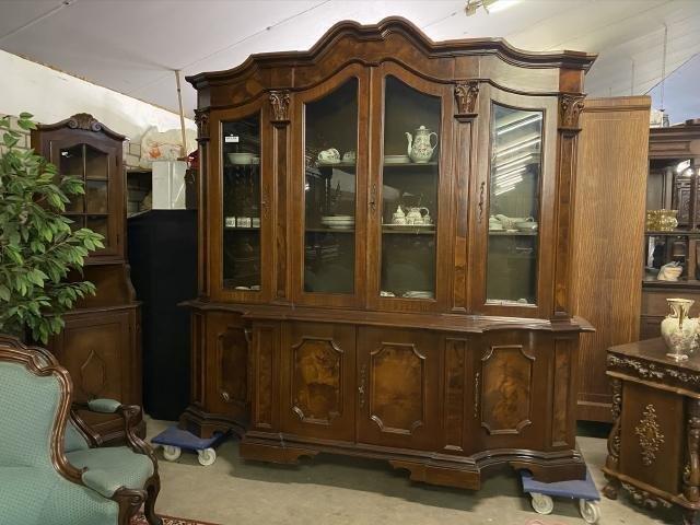 Italian wallnut cabinet