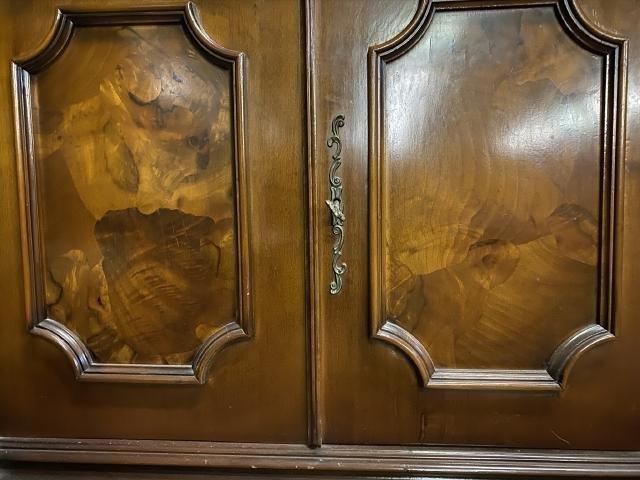 Italian wallnut cabinet