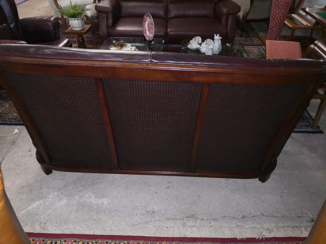 Leather sofaset 2-1