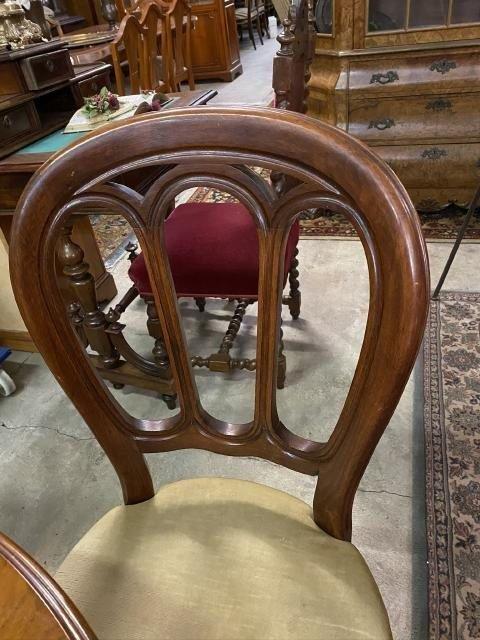 Louis seize diningset table with 4 chairs