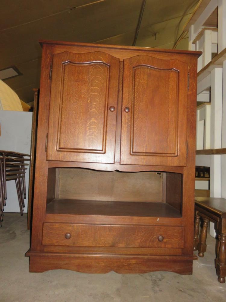 Oak cabinet