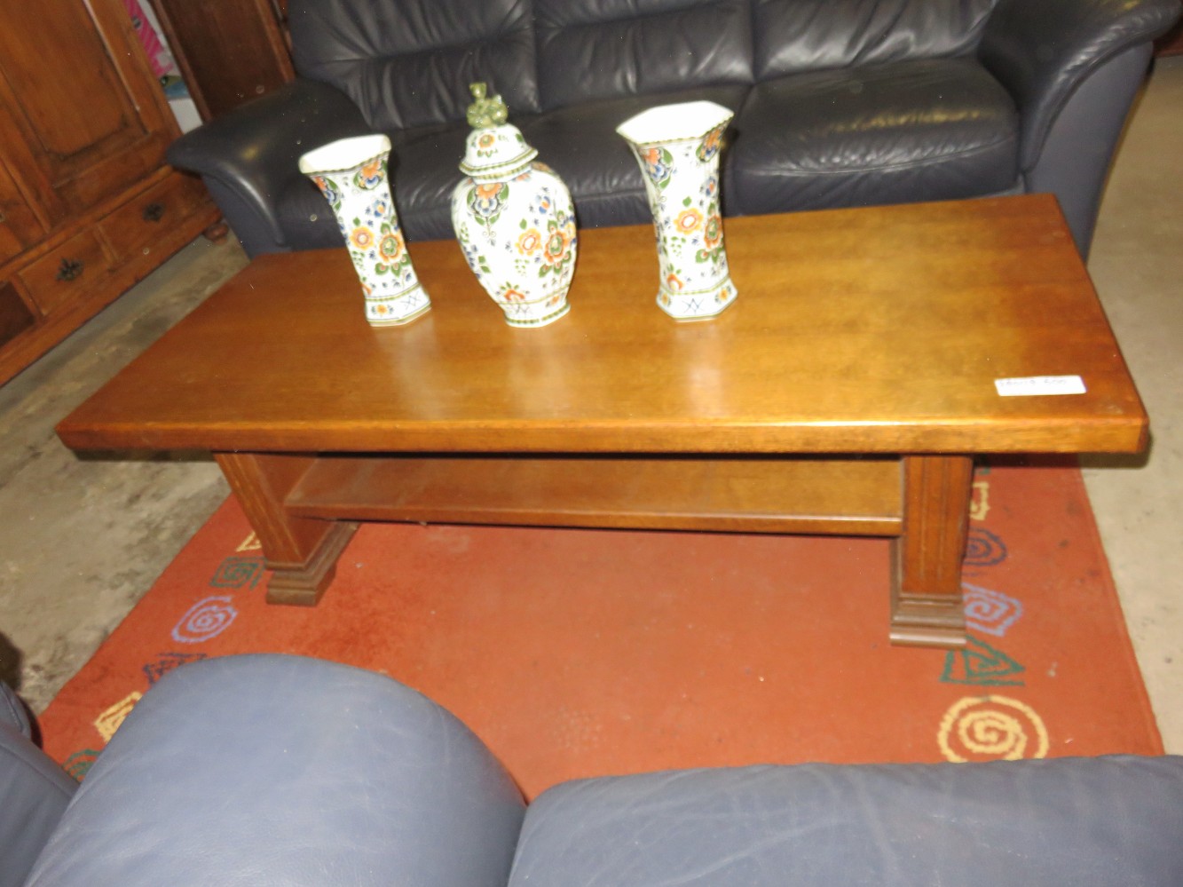 Oak coffee table
