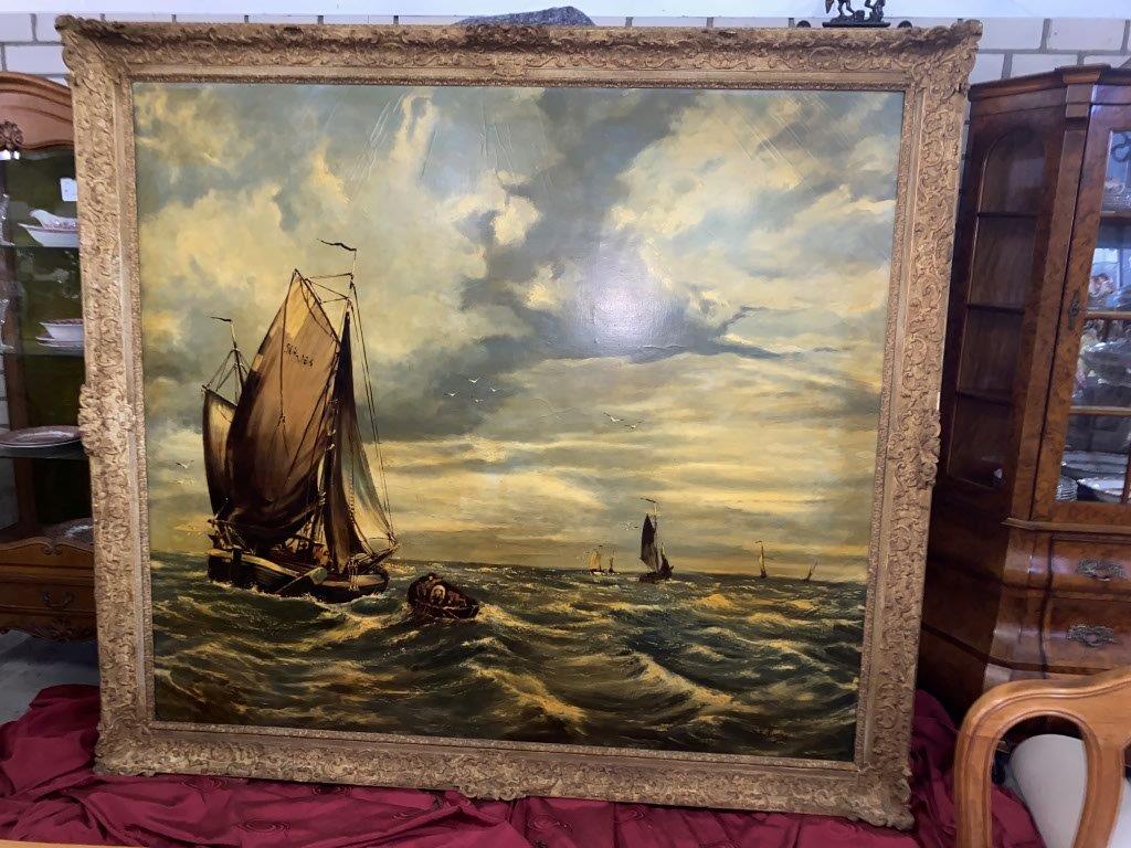 Painting signed H.W. Mesdag