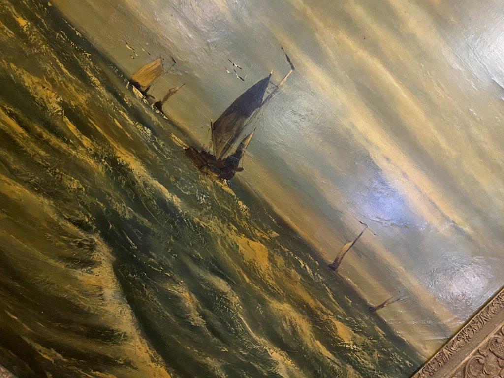 Painting signed H.W. Mesdag