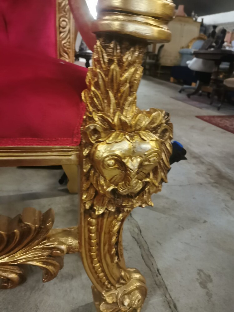 Pair of Grandeur: French King Chairs