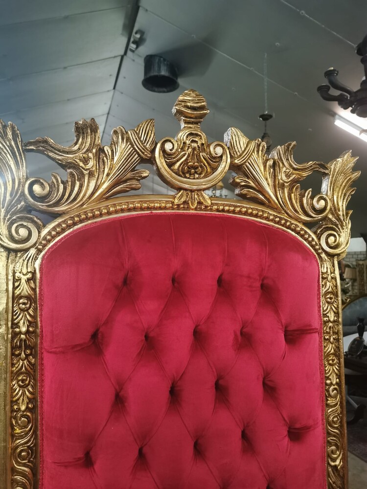 Pair of Grandeur: French King Chairs