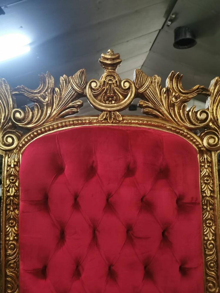 Pair of Grandeur: French King Chairs