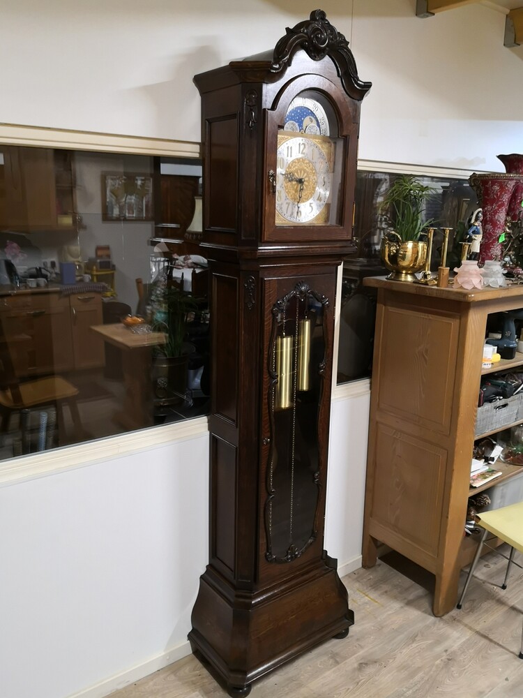 Standing Floor Clock Moonface Three Weight 