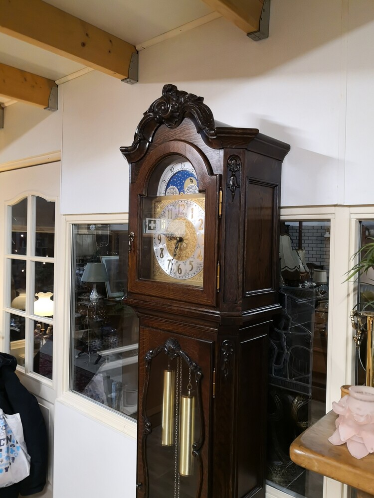 Standing Floor Clock Moonface Three Weight 