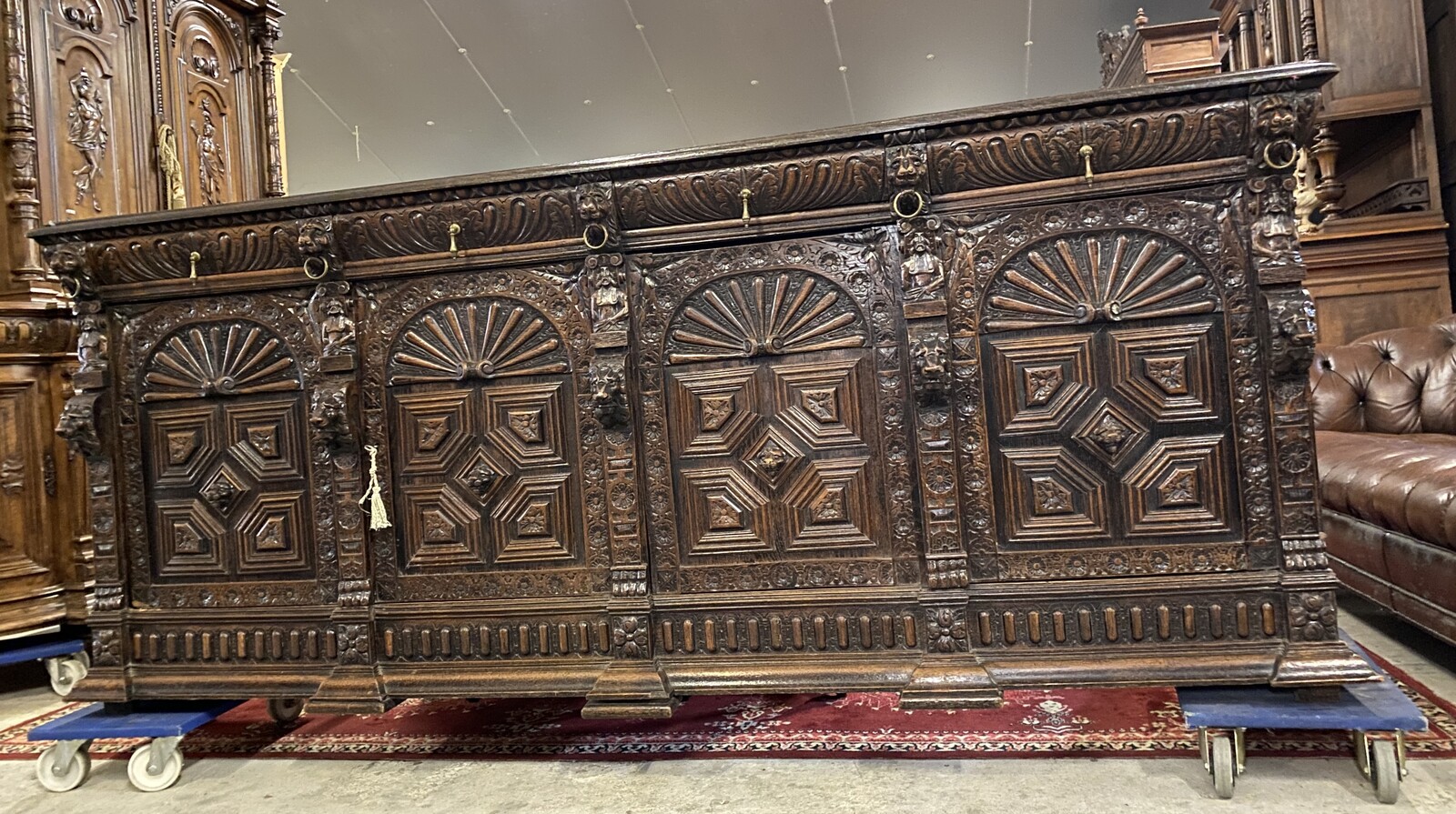 Very nice carved dresser