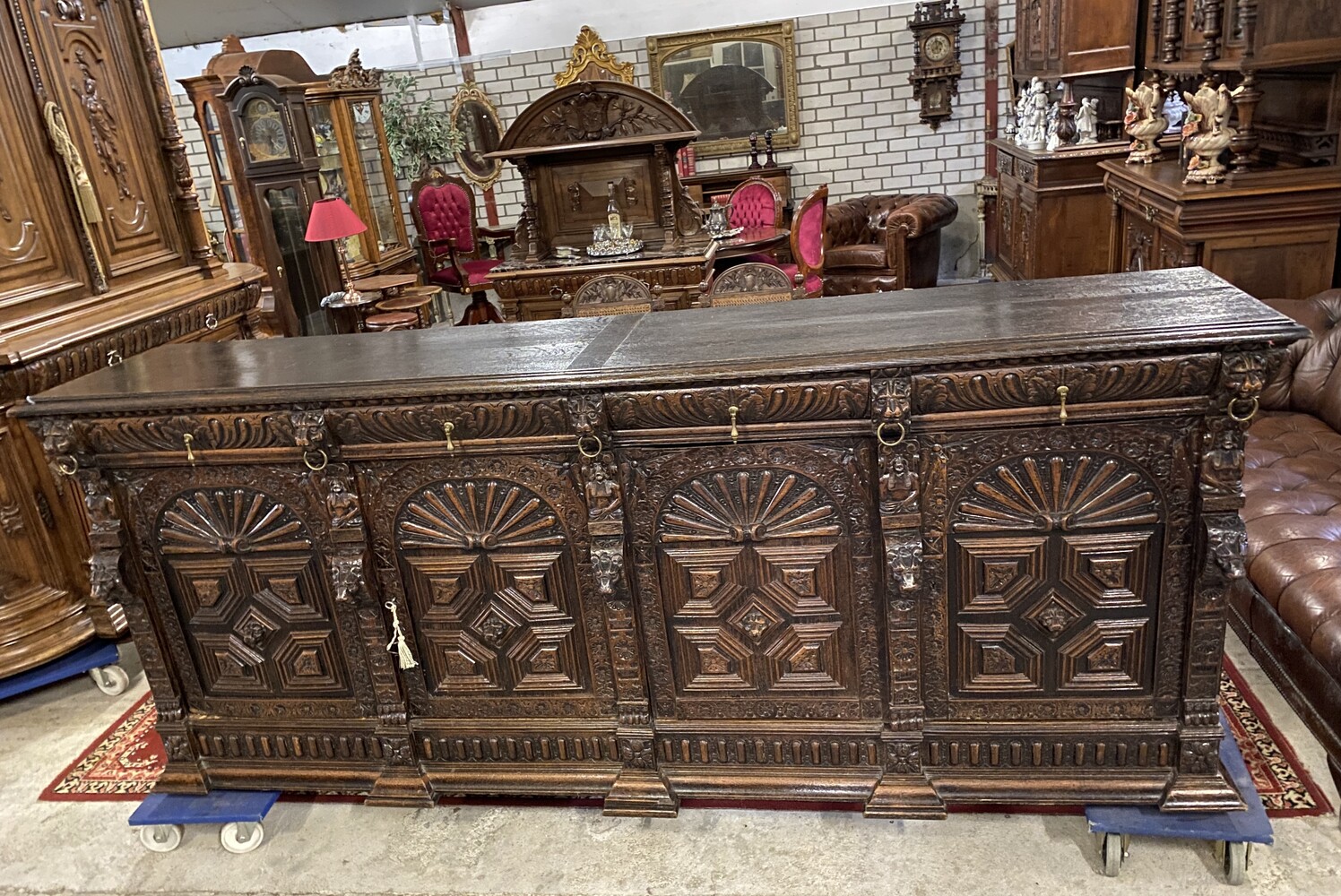 Very nice carved dresser